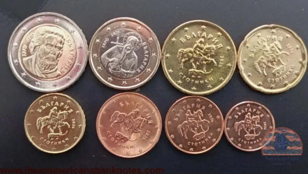 Bulgaria. Juego de Monedas Euro 2026