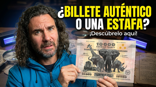 El Gigante de 10.000 Francos de Burundi (2025) ¿Billete auténtico o una estafa?
