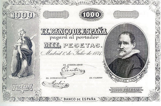 Billete 1000 Pesetas 1874 Alonso Cano Pick-5 – Compro al Mejor Precio 2025: Tasación Gratis