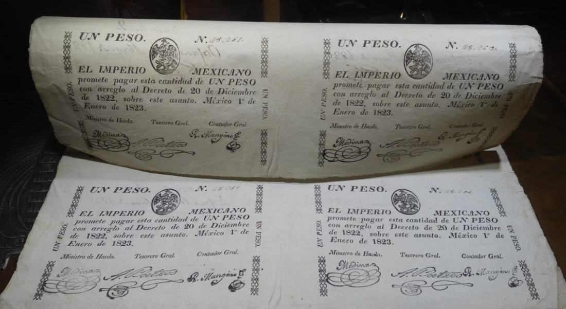 La primera emisión de papel moneda en México (1822–1823). Un ensayo temprano de moneda fiduciaria en el México independiente