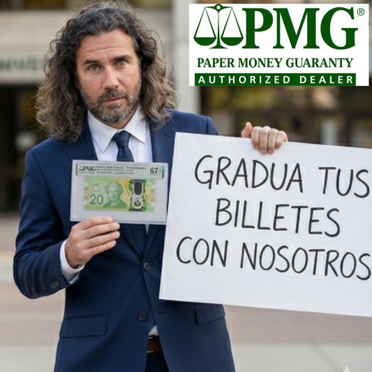 graduar billetes PMG tarifas precios