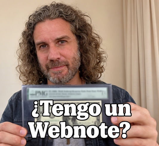 ¿Qué es un Web Note? Todo sobre los Billetes Web Note en la Notafilia
