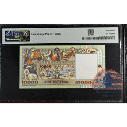 Colombia. 10000 Pesos 1994 P-437A PMG 67 EPQ