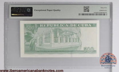 Cuba. 500 Pesos 2019 Commemorative P 133a Prefix: IC-06 Grade 65 EPQ