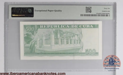 Cuba. Banco Central de Cuba 500 Pesos 2019 Commemorative P 133a Prefix: IC-06 66 EPQ